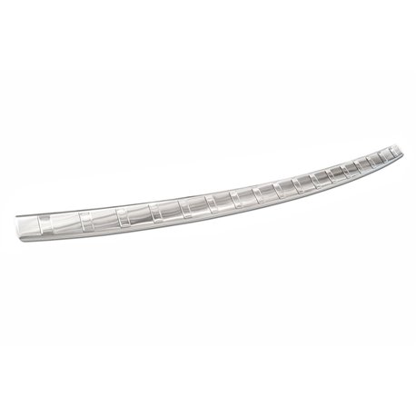 Rear bumper trim for Hyundai Bayon 2021- | Silver Stainless steel