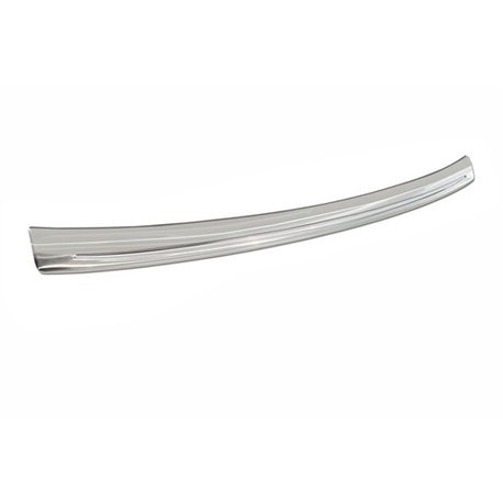 Rear bumper trim for Audi Q4 e-tron 2021- Silver Stainless steel