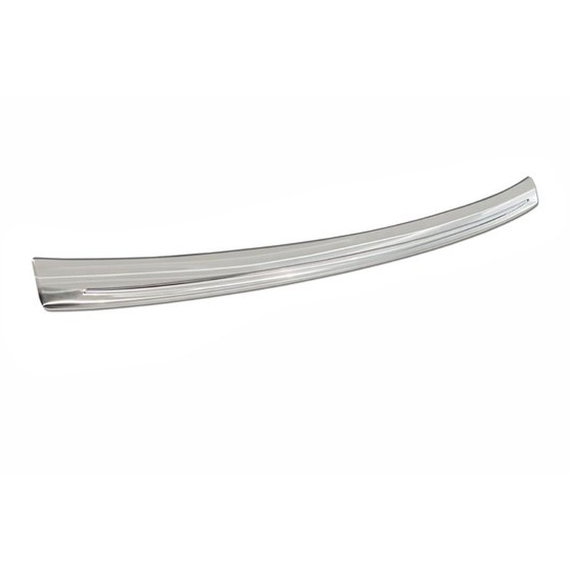 Rear bumper trim for Audi Q4 e-tron 2021- Silver Stainless steel
