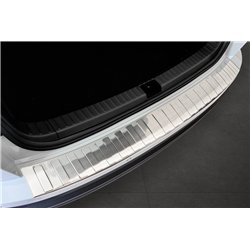 Rear bumper trim for Skoda Karoq FL 2021- | Stainless steel