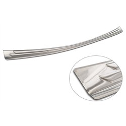 Rear bumper trim for Lexus RX 2023- | Silver Stainless steel
