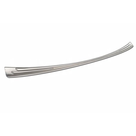 Rear bumper trim for Lexus NX 2021- | Silver Stainless steel