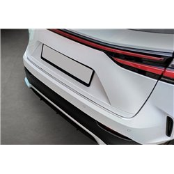 Rear bumper trim for Lexus NX 2021- | Silver Stainless steel