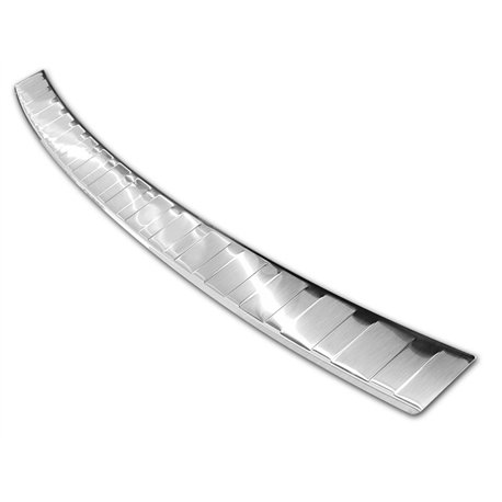 Rear bumper trim for Volvo XC60 2017- Silver Stainless steel