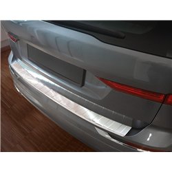 Rear bumper trim for Volvo XC60 2017- Silver Stainless steel