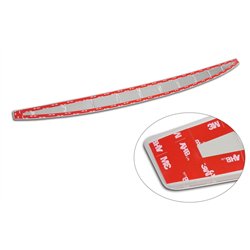 Rear bumper trim for Volvo EX30 2024- | Silver Stainless steel