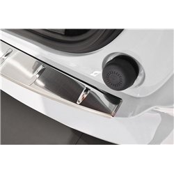 Rear bumper trim for Volvo EX30 2024- | Silver Stainless steel