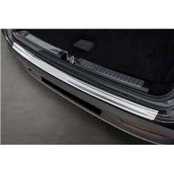 Rear bumper trim for Mercedes EQC 2019- | Silver Stainless steel
