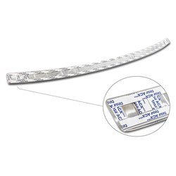 Rear bumper trim for Hyundai Tucson 2020- | Stainless steel