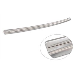 Rear bumper trim for Hyundai Kona 2023- | Silver Stainless steel