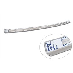 Rear bumper trim for Hyundai Kona 2023- | Silver Stainless steel