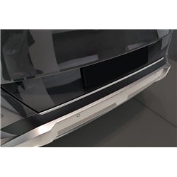 Rear bumper trim for Hyundai Kona 2023- | Silver Stainless steel