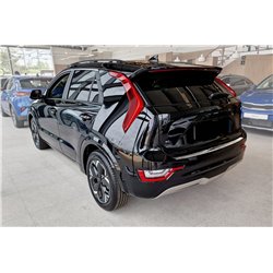 Rear bumper trim for KIA Niro 2022- | Silver Stainless steel