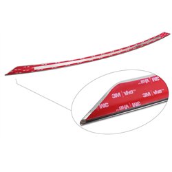 Rear bumper trim for KIA Sorento 2020- | Silver Stainless steel