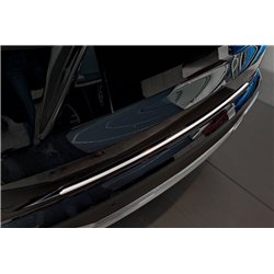 Rear bumper trim for KIA Sorento 2020- | Silver Stainless steel