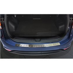 Rear bumper trim for KIA Carens 2013-2018 | Stainless steel