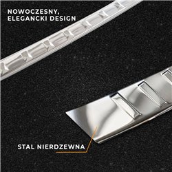 Listwa tylnego zderzaka do Ford Kuga 2008-2012 Stal nierdzewna