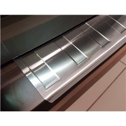 Rear bumper trim for Renault Trafic 2014- | Stainless steel