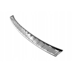 Rear bumper trim for Volvo XC90 2015- Silver Stainless steel