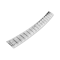 Rear bumper trim for Audi Q5 2008-2016 | Silver Stainless steel