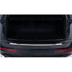 Rear bumper trim for Audi Q7 2005-2015 | Silver Stainless steel