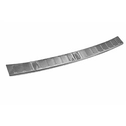 Rear bumper trim for BMW X1 FL 2012-2015 | Silver Stainless steel