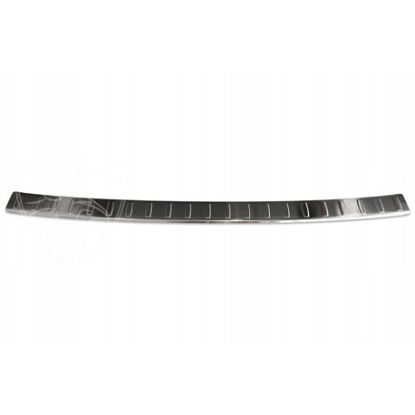 Rear bumper trim for BMW X1 PRE-FL 2009-2012 | Stainless steel