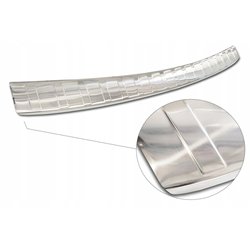 Rear bumper trim for Citroen C4 Coupe 2020- Stainless steel