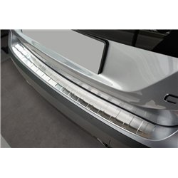 Rear bumper trim for Citroen C4 Coupe 2020- Stainless steel