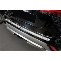 Rear bumper trim for Toyota Highlander 2019- | Stainless steel