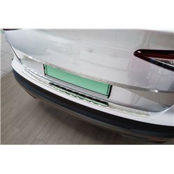 Rear bumper trim for Skoda Enyaq iV 2021- | Stainless steel