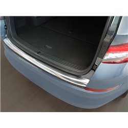 Rear bumper trim for Skoda Kodiaq 2017-2023 | Stainless steel