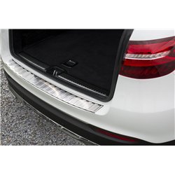 Rear bumper trim for Mercedes GLC 2015-2022 | Stainless steel