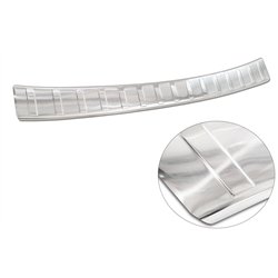 Rear bumper trim for Toyota Aygo X 2022- | Silver Stainless steel