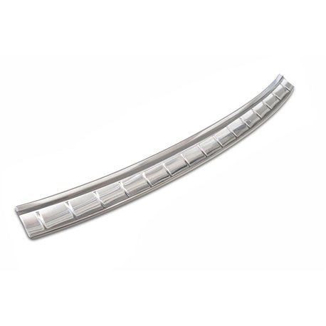 Rear bumper trim for Polestar 2 Hatchback 2020- Stainless steel