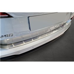 Rear bumper trim for Skoda Kamiq FL 2024- | Stainless steel