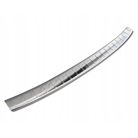 Rear bumper trim for Mazda CX-60 2022- | Silver Stainless steel