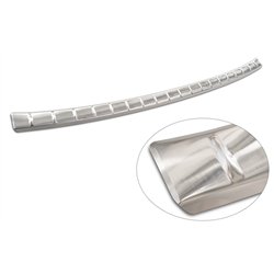 Rear bumper trim for BMW iX1 2022- | Silver Stainless steel