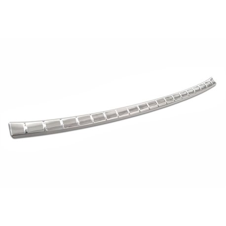 Rear bumper trim for BMW X1 2022- | Silver Stainless steel