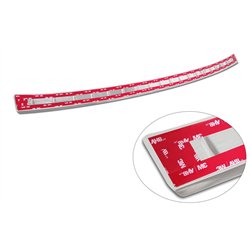 Rear bumper trim for BMW X1 2022- | Silver Stainless steel