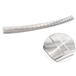 Rear bumper trim for BMW X1 2022- | Silver Stainless steel