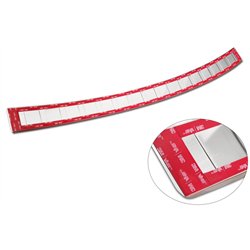 Rear bumper trim for BMW X1 2022- | Silver Stainless steel