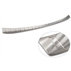 Rear bumper trim for BMW iX 2021- | Silver Stainless steel