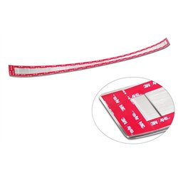 Listwa tylnego zderzaka do BMW iX 2021- | Srebrny Stal nierdzewna