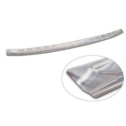 Rear bumper trim for BMW X4 M FL 2021- | Silver Stainless steel