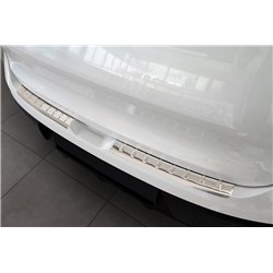 Rear bumper trim for Citroen C4 X Sedan 4D 2023- Stainless steel