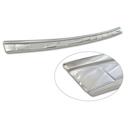 Rear bumper trim for Dacia Duster 2024- | Silver Stainless steel