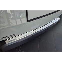 Rear bumper trim for Dacia Duster 2024- | Silver Stainless steel