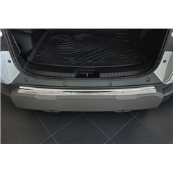 Rear bumper trim for Dacia Duster 2024- | Silver Stainless steel