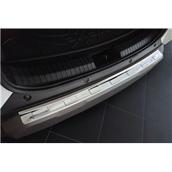 Rear bumper trim for Dacia Duster 2024- | Silver Stainless steel